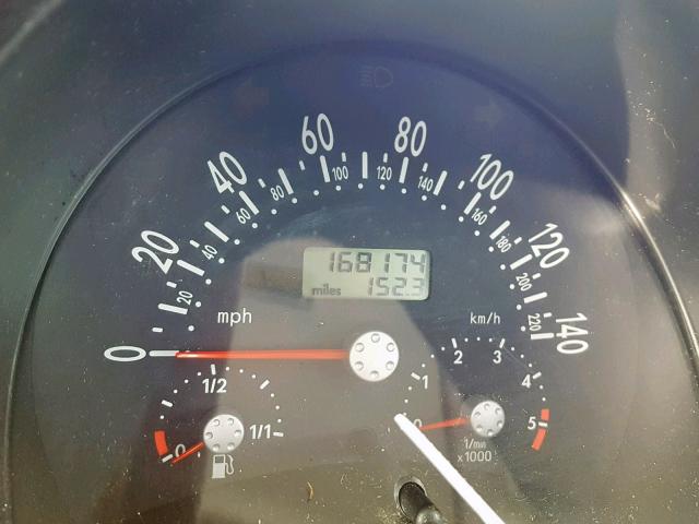 3VWCP21C62M438970 - 2002 VOLKSWAGEN NEW BEETLE Gümüş foto 8