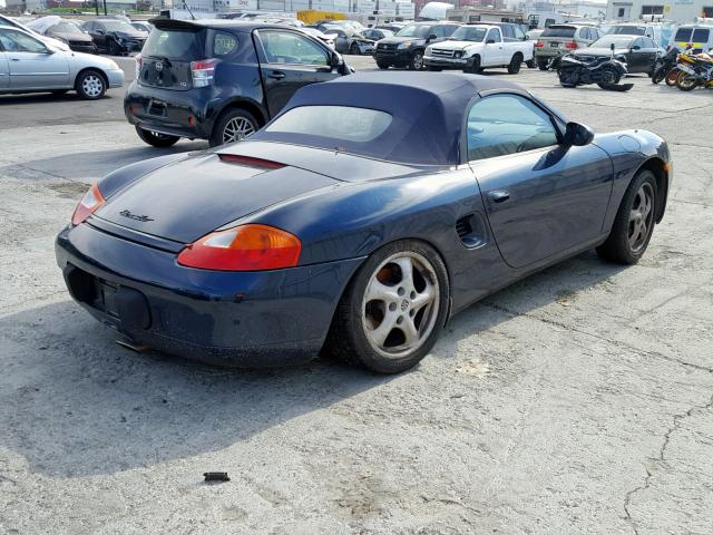 WP0CA2980XU625869 - 1999 PORSCHE BOXSTER BLUE photo 4