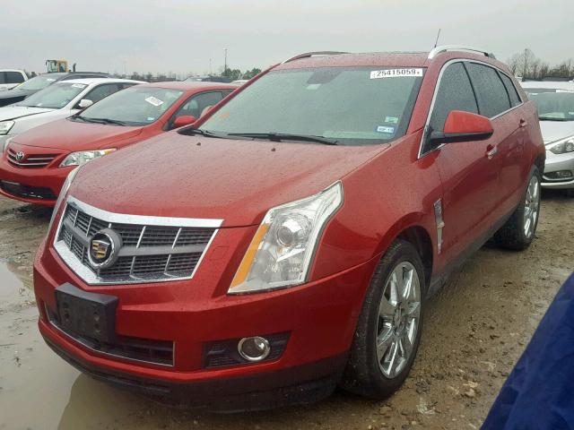 3GYFNCEY0BS525061 - 2011 CADILLAC SRX PREMIU RED photo 2