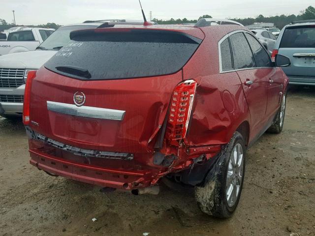 3GYFNCEY0BS525061 - 2011 CADILLAC SRX PREMIU RED photo 4