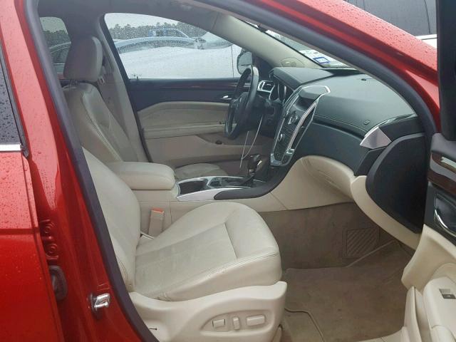 3GYFNCEY0BS525061 - 2011 CADILLAC SRX PREMIU RED photo 5