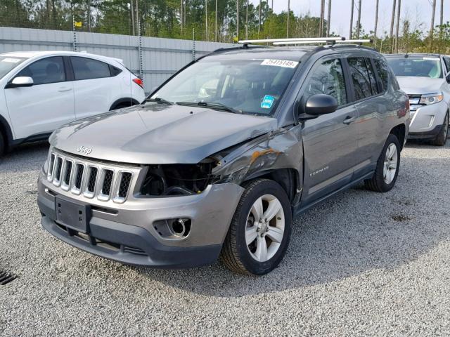 1J4NF1FB9BD206992 - 2011 JEEP COMPASS SP ნაცრისფერი ფოტო 2
