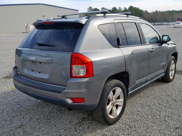1J4NF1FB9BD206992 - 2011 JEEP COMPASS SP ნაცრისფერი ფოტო 4