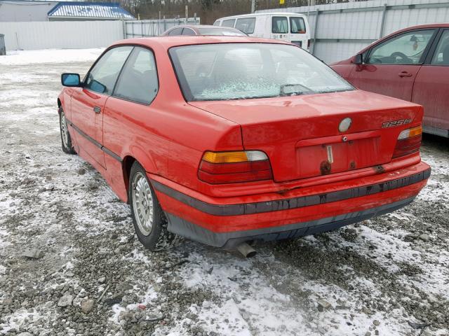 WBABF4320REK10784 - 1994 BMW 325 IS AUT RED photo 3