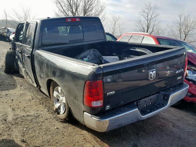 1C6RR7GG3JS319642 - 2018 RAM 1500 SLT BLACK photo 3