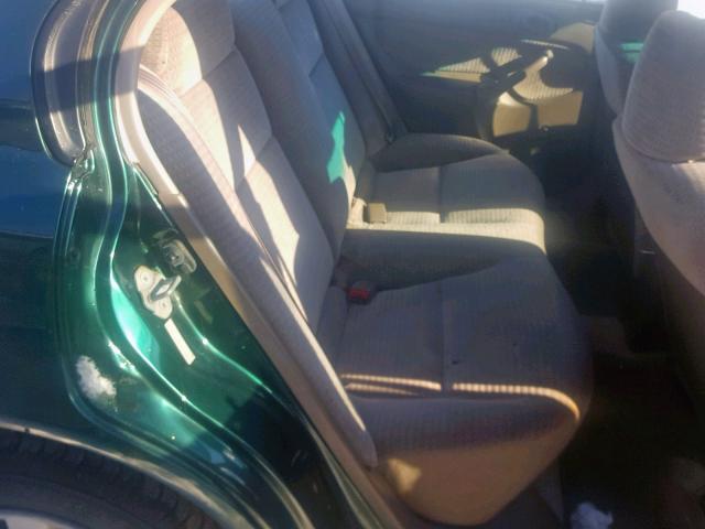 2HGEJ6610YH569574 - 2000 HONDA CIVIC BASE GREEN photo 6