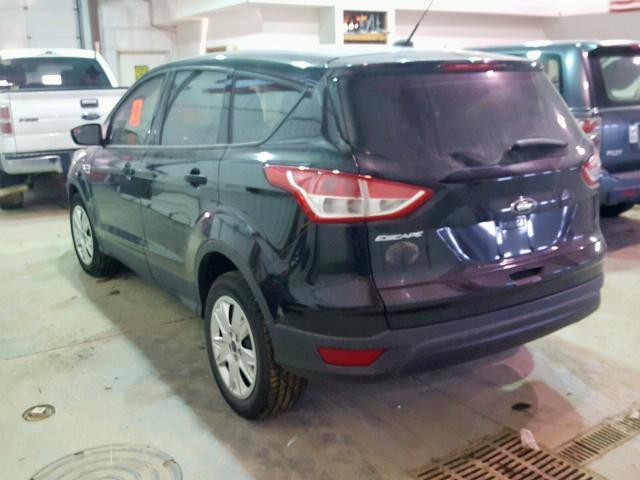 1FMCU0F75DUA53258 - 2013 FORD ESCAPE S BLACK photo 3