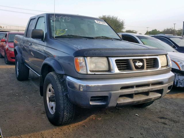 1N6ED27Y4YC369646 - 2000 NISSAN FRONTIER C GRAY photo 1