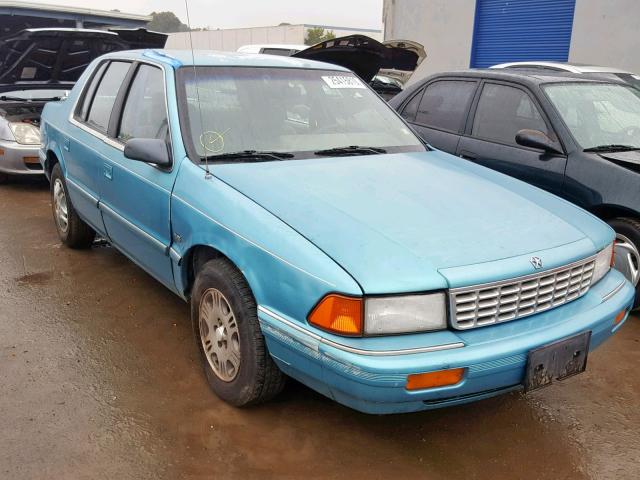 3P3AA4636RT273907 - 1994 PLYMOUTH ACCLAIM BLUE photo 1