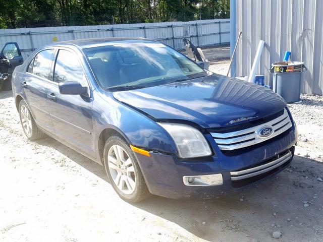 3FAHP08106R198170 - 2006 FORD FUSION SEL BLUE photo 1