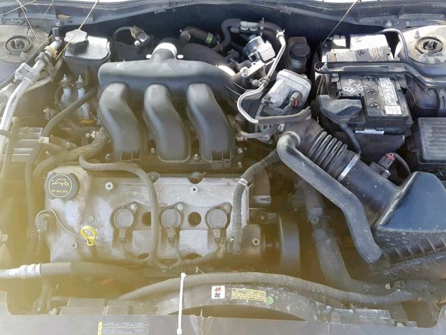 3FAHP08106R198170 - 2006 FORD FUSION SEL BLUE photo 7