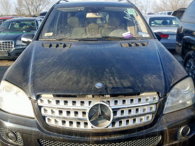 4JGBB86E68A337987 - 2008 MERCEDES-BENZ ML 350 BLACK photo 9