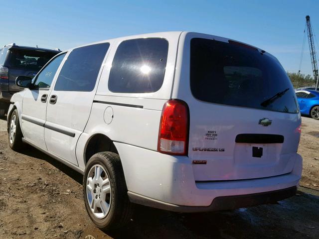 1GNDV23W08D176766 - 2008 CHEVROLET UPLANDER L Ağ foto 3