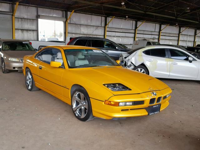 WBAEG2311MCB73452 - 1991 BMW 850 I AUTO YELLOW photo 1