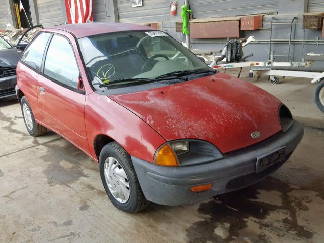 2C1MR2260V6725808 - 1997 GEO METRO RED photo 1