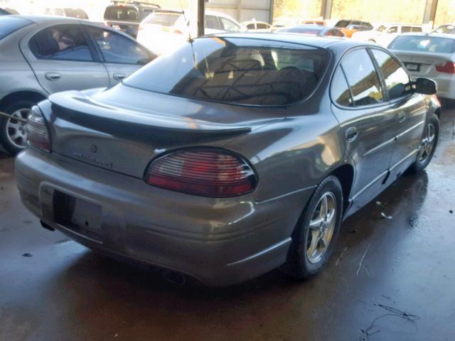 1G2WP52K71F164981 - 2001 PONTIAC GRAND PRIX TAN photo 4
