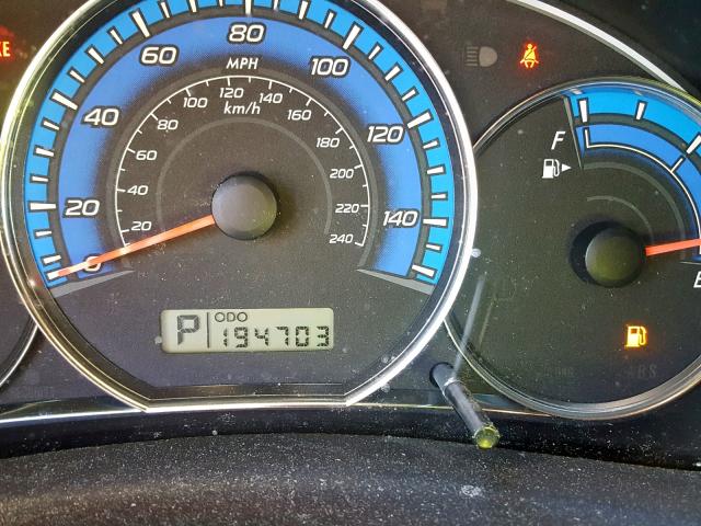 JF2SH63639H717464 - 2009 SUBARU FORESTER 2 WHITE photo 8