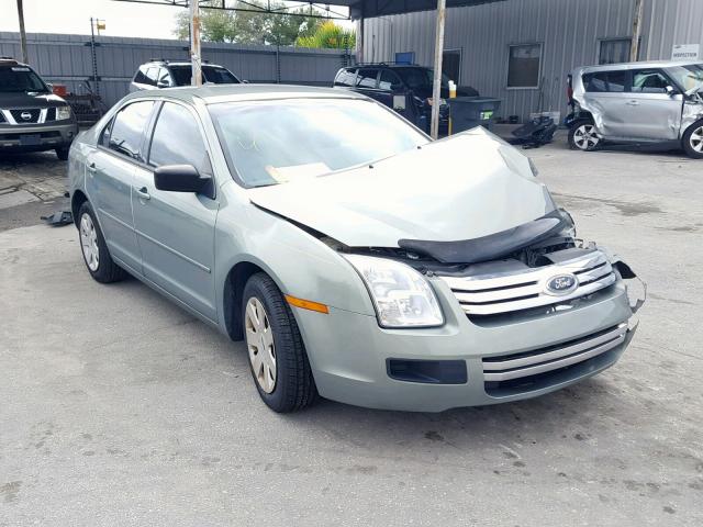 3FAHP06Z68R275393 - 2008 FORD FUSION S SILVER photo 1