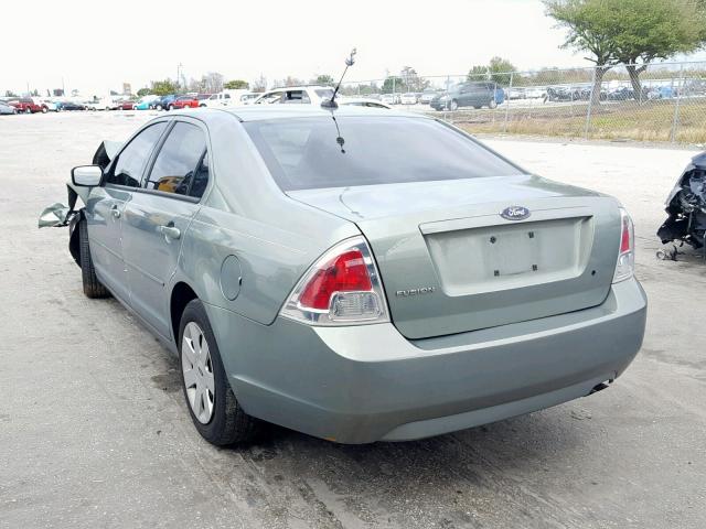 3FAHP06Z68R275393 - 2008 FORD FUSION S SILVER photo 3