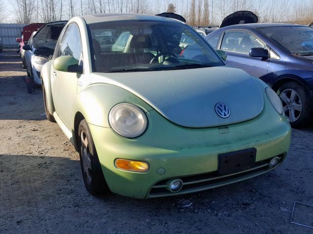 3VWCB21CX1M471208 - 2001 VOLKSWAGEN NEW BEETLE Yaşıl foto 1