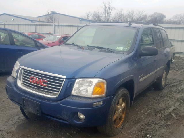 1GKDT13S862171947 - 2006 GMC ENVOY BLUE photo 2