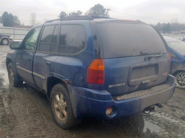 1GKDT13S862171947 - 2006 GMC ENVOY BLUE photo 3