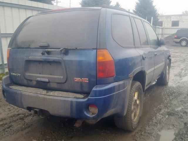 1GKDT13S862171947 - 2006 GMC ENVOY BLUE photo 4