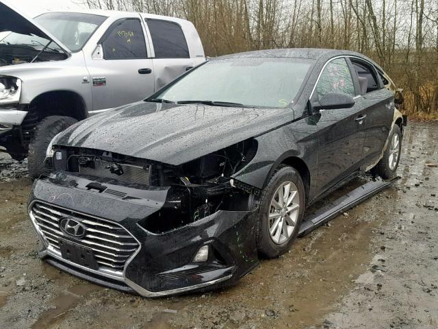 5NPE24AF2JH633095 - 2018 HYUNDAI SONATA SE BLACK photo 2