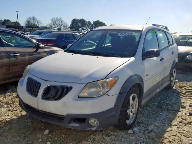 5Y2SL65827Z419488 - 2007 PONTIAC VIBE WHITE photo 2