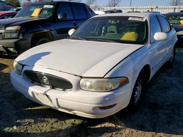 1G4HP52KX5U128865 - 2005 BUICK LESABRE CU WHITE photo 2