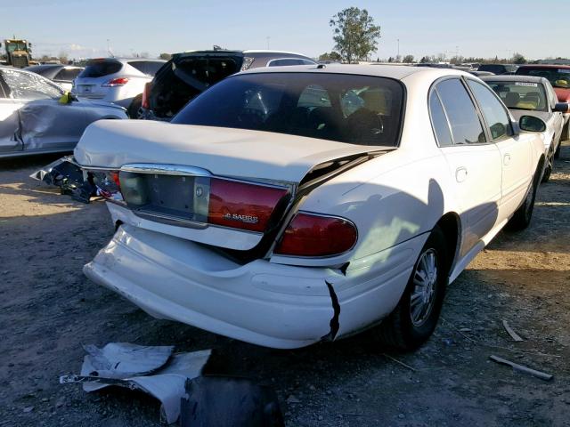 1G4HP52KX5U128865 - 2005 BUICK LESABRE CU WHITE photo 4