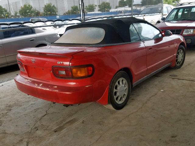 JT5ST87KXP0147759 - 1993 TOYOTA CELICA GT RED photo 4