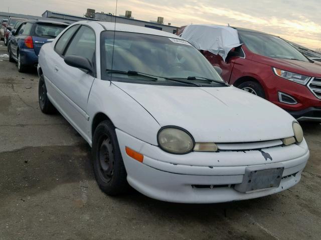 1B3ES42C4TD526273 - 1996 DODGE NEON HIGHL WHITE photo 1