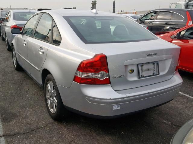 YV1MS390762160075 - 2006 VOLVO S40 2.4I SILVER photo 3