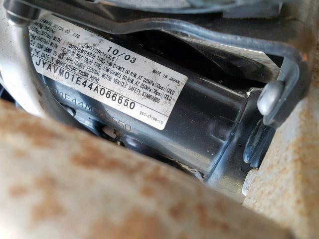 JYAVM01E44A066650 - 2004 YAMAHA XVS65 BASE BLUE photo 10