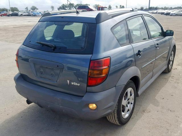 5Y2SL65826Z420770 - 2006 PONTIAC VIBE GRAY photo 4