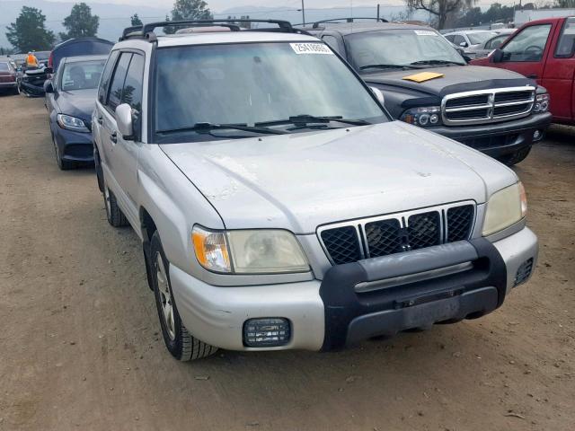 JF1SF65691H730473 - 2001 SUBARU FORESTER S ვერცხლისფერი ფოტო 1