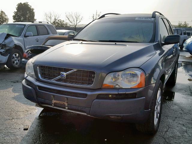 YV1CZ911051152807 - 2005 VOLVO XC90 T6 GRAY photo 2