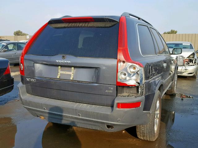 YV1CZ911051152807 - 2005 VOLVO XC90 T6 GRAY photo 4