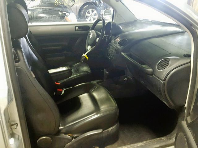 3VWPG31C68M505213 - 2008 VOLKSWAGEN NEW BEETLE Boz foto 5