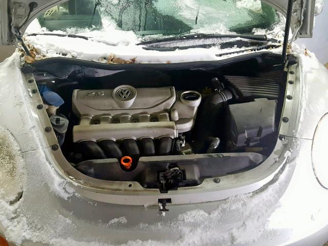 3VWPG31C68M505213 - 2008 VOLKSWAGEN NEW BEETLE Boz foto 7