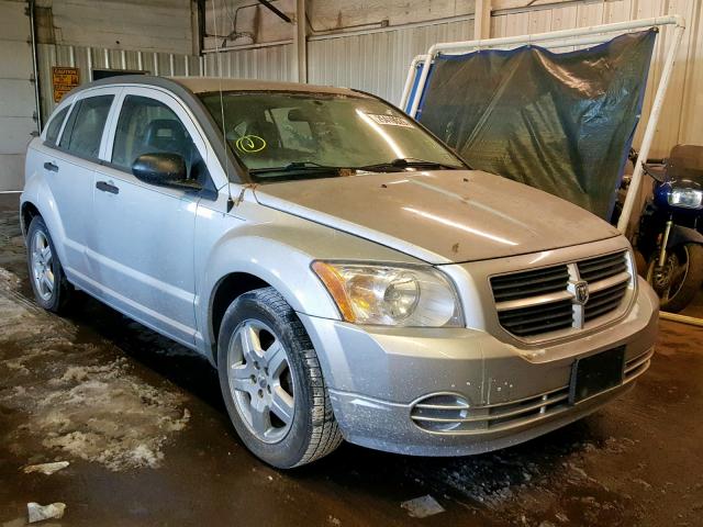 1B3HB28B18D758773 - 2008 DODGE CALIBER SILVER photo 1