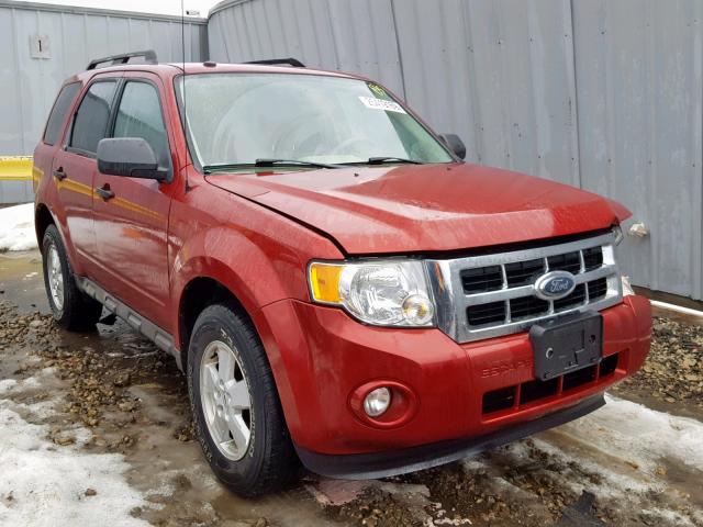 1FMCU93GX9KA38380 - 2009 FORD ESCAPE XLT RED photo 1