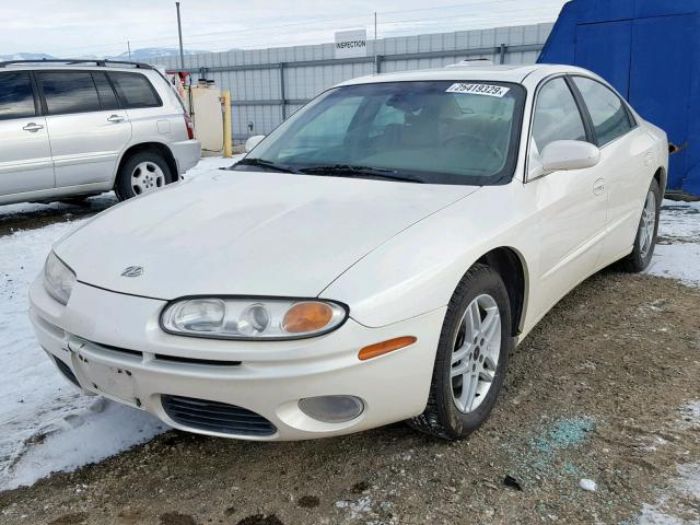 1G3GS64C514185138 - 2001 OLDSMOBILE AURORA 4.0 WHITE photo 2