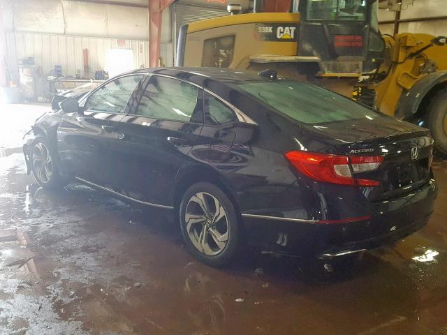 1HGCV1F59JA133053 - 2018 HONDA ACCORD EXL BLACK photo 3