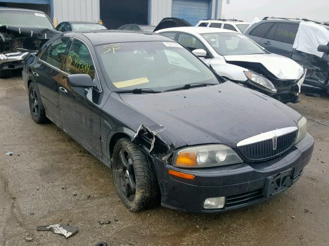 1LNHM87AX2Y628054 - 2002 LINCOLN LS BLACK photo 1