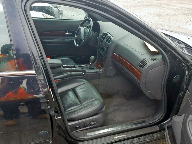 1LNHM87AX2Y628054 - 2002 LINCOLN LS BLACK photo 5