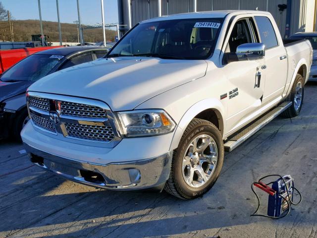 1C6RR7NT8HS781091 - 2017 RAM 1500 LARAM WHITE photo 2