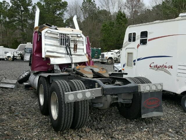 1XP5DB9X44D821489 - 2004 PETERBILT 379 MAROON photo 3