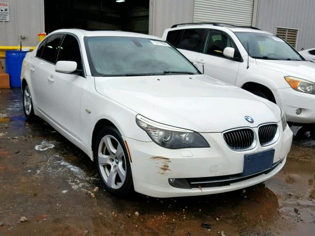 WBANW13548CZ78798 - 2008 BMW 535 I WHITE photo 1